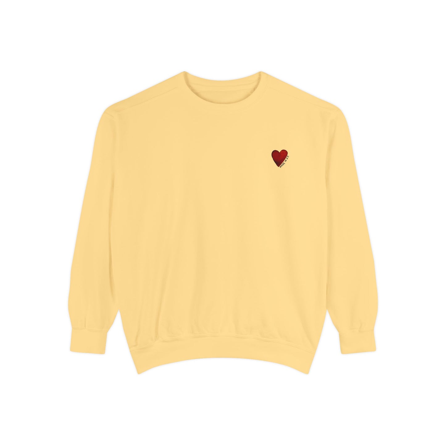 Yellow Sleepy Girl Unisex Crewneck Sweatshirt